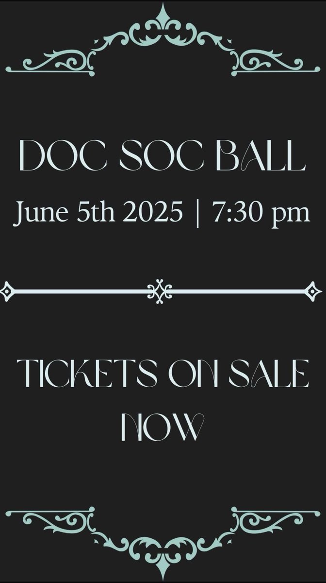 DocSocBelfast's tweet photo. 🪩 SUMMER BALL - TICKETS ON SALE
The doctoral societies at Ulster Uni are hosting a formal for PhD Researchers the final evening of the PhD Festival, June 5th at the Waterfoot Hotel! 

Tickets are on sale now at https://t.co/LbqqLGINVm. Looking forward to seeing you all there 🪩 https://t.co/qyPHykzxfL