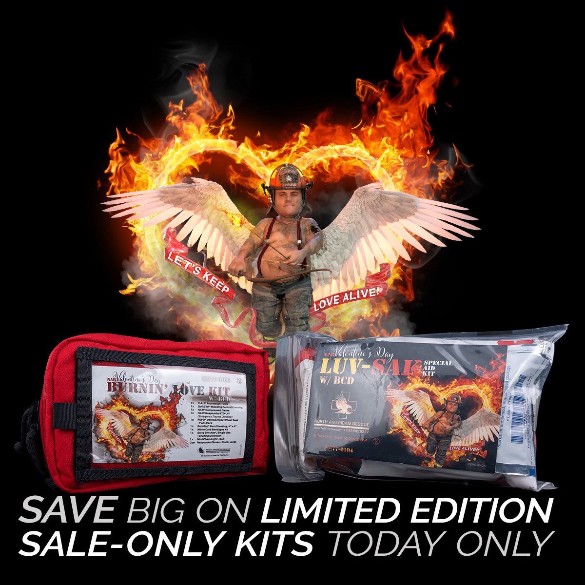 Savings Start NOW!

The NAR Valentine’s Day Sale starts right now! This 24-hour flash sale is your chance to save big on sale-only Limited Edition Kits* - PLUS - take 30% OFF select kits with the coupon code LOVEME.**

narescue.com/2025_vday_flas…