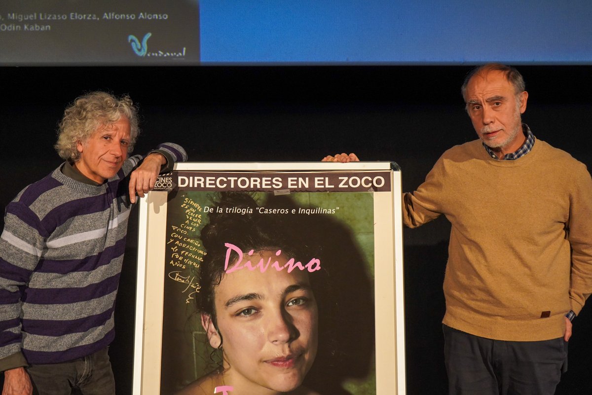ferMerinero's tweet photo. Me fascinan todos los sentimientos enfrentados que despierta esta película #DIVINOTESORO Visionarla y escuchar al público no tiene precio. Gracias @cineszoco  #cine #peliculas #Estreno #trilogía #caseroseinquilinas https://t.co/gTuj8ocfah