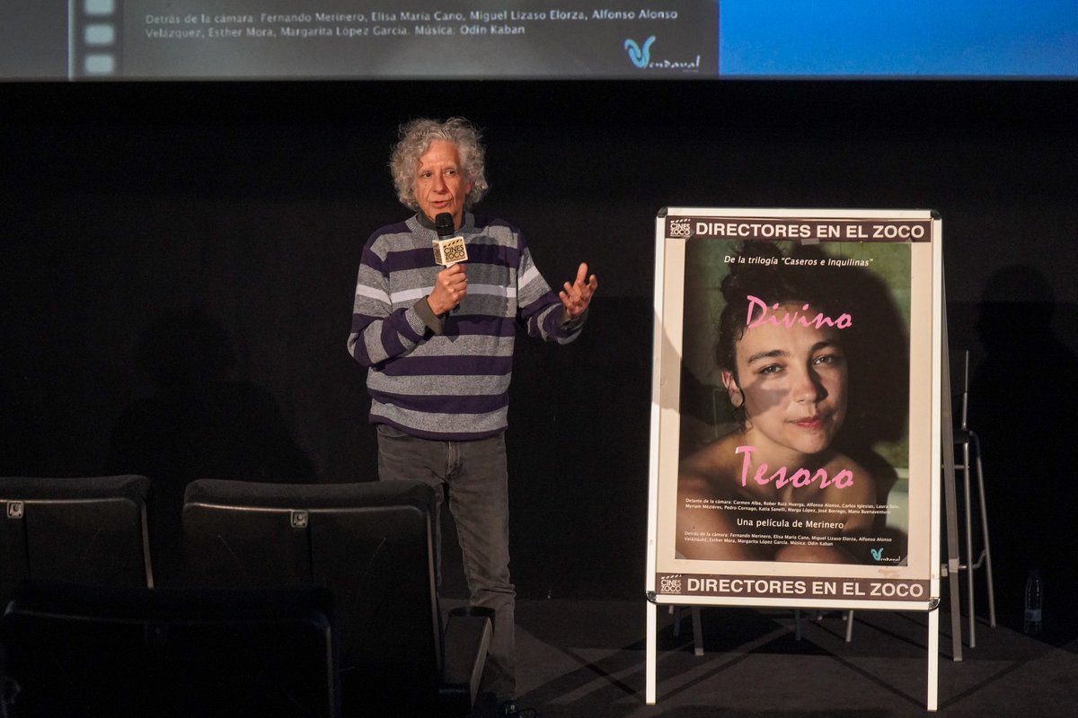 ferMerinero's tweet photo. Me fascinan todos los sentimientos enfrentados que despierta esta película #DIVINOTESORO Visionarla y escuchar al público no tiene precio. Gracias @cineszoco  #cine #peliculas #Estreno #trilogía #caseroseinquilinas https://t.co/gTuj8ocfah