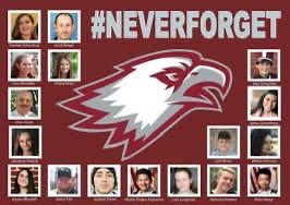Today, weremember the 17 lives lost at Marjory Stoneman Douglas High School and stand with their families, friends, and community. Honor their memory by working toward a safer future. #MSDStrong #NeverForget”