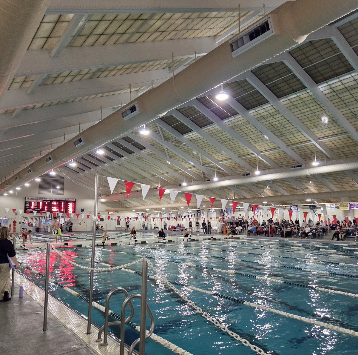 Warwick Swim competes in VHSL Region 5B Championships and comes away with two State qualifiers!  Congrats Casey York and Peter Ziemba!