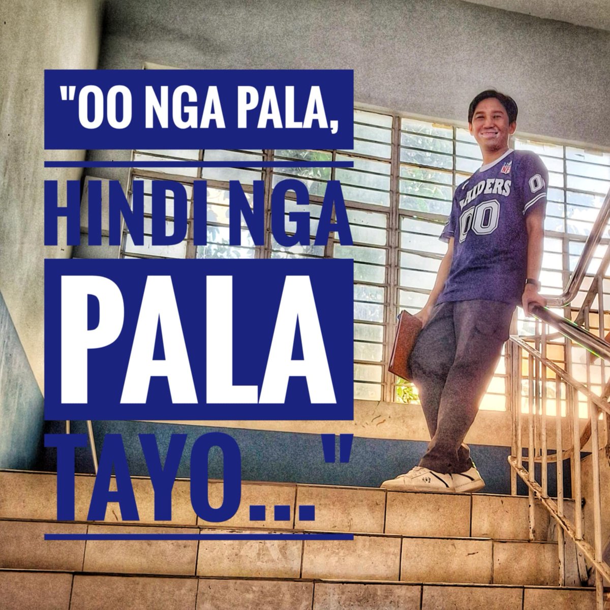 SerrKerrLee's tweet photo. Umaasa...💙
Umaasa na kami naman ang manalo sa intramurals... 😅😁 https://t.co/bvr5vlgMYy