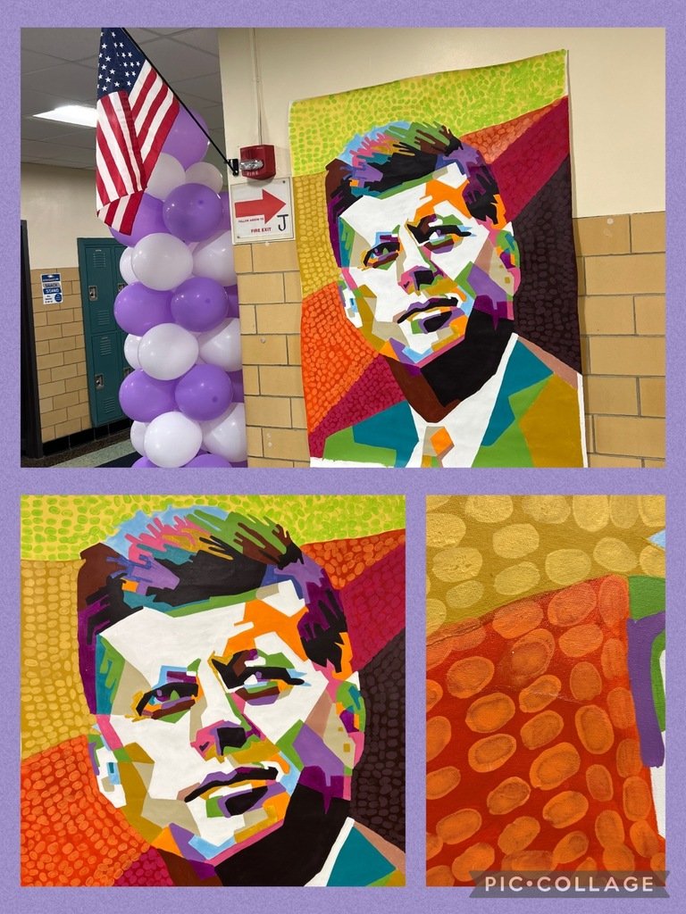 This week, our students and staff came together for a special activity, leaving their thumbprints on a mural of JFK as a powerful reminder that "Everyone leaves their print on JFK. You Matter!"  Thank you to everyone who participated and helped spread this message! #WeAreBethpage