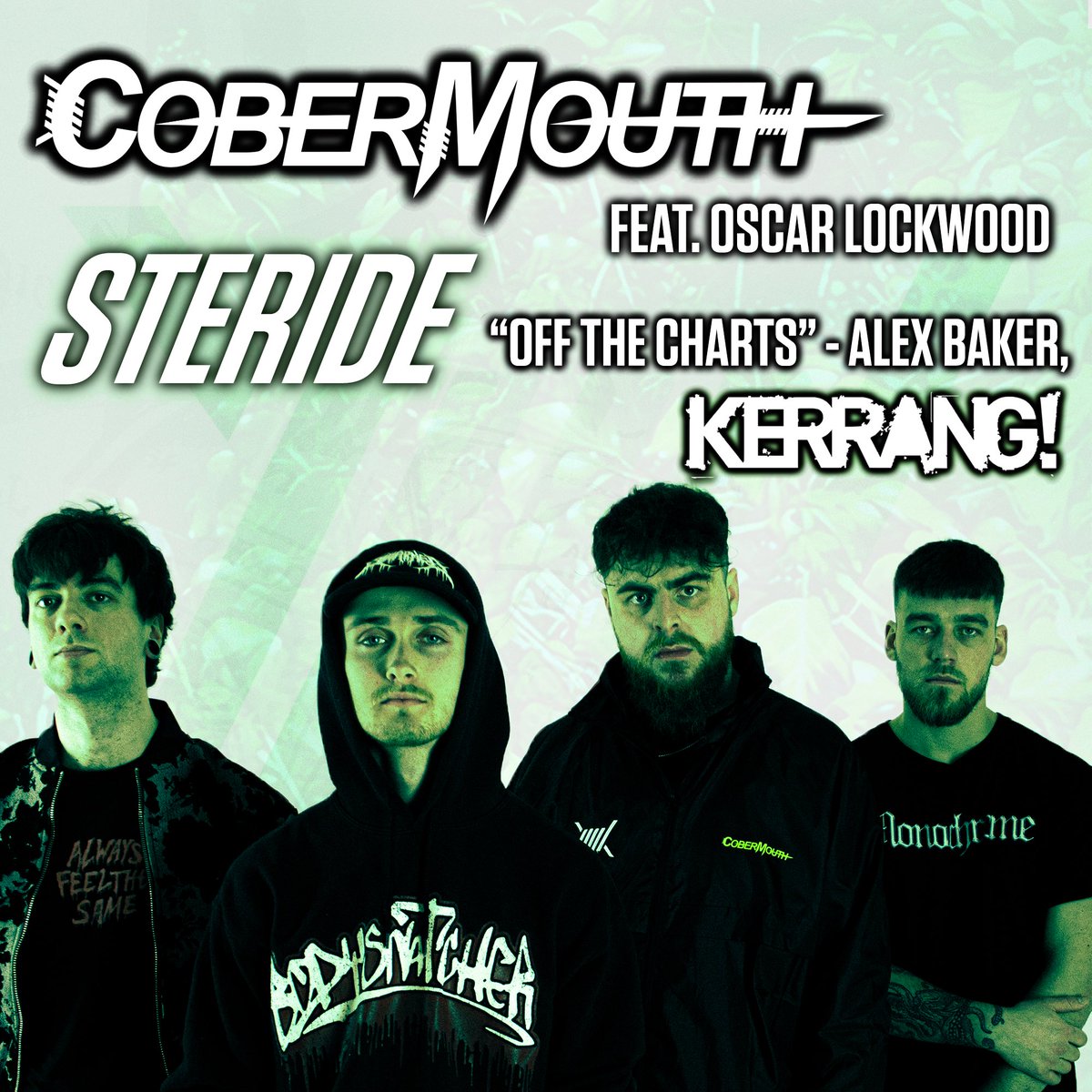 CoberMouth's tweet photo. THANK YOU @alexbakerman and @KerrangRadio 💚

Listen to our latest single featuring guest vocals from Oscar Lockwood on catch up now https://t.co/fXcy5YBBRs