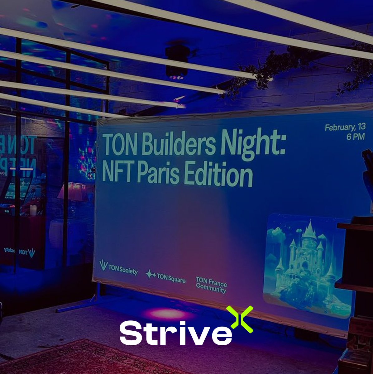strivex_app's tweet image. StriveX at NFT Paris

The StriveX team is on the ground at NFT Paris, connecting with builders, innovators and the TON community. 🔥

We’re here to push the boundaries and make connections. So if you wanna meet, DM.
