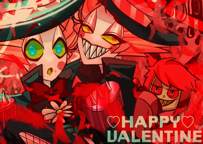#ValentinesDayルシアラアラルシGODIVAチョコ貢ぎたい #LuciferMorningstar #luciferhazbinhotel #LuciferxAlastor #radioapple #alastorxlucifer #appleradio#HazbinSelfcestWeek #HazbinHotelFanart #HazbinHotel #HazbinHotelAlastor #HazbinHotelLucifer  #RadioAppleValentines2025 