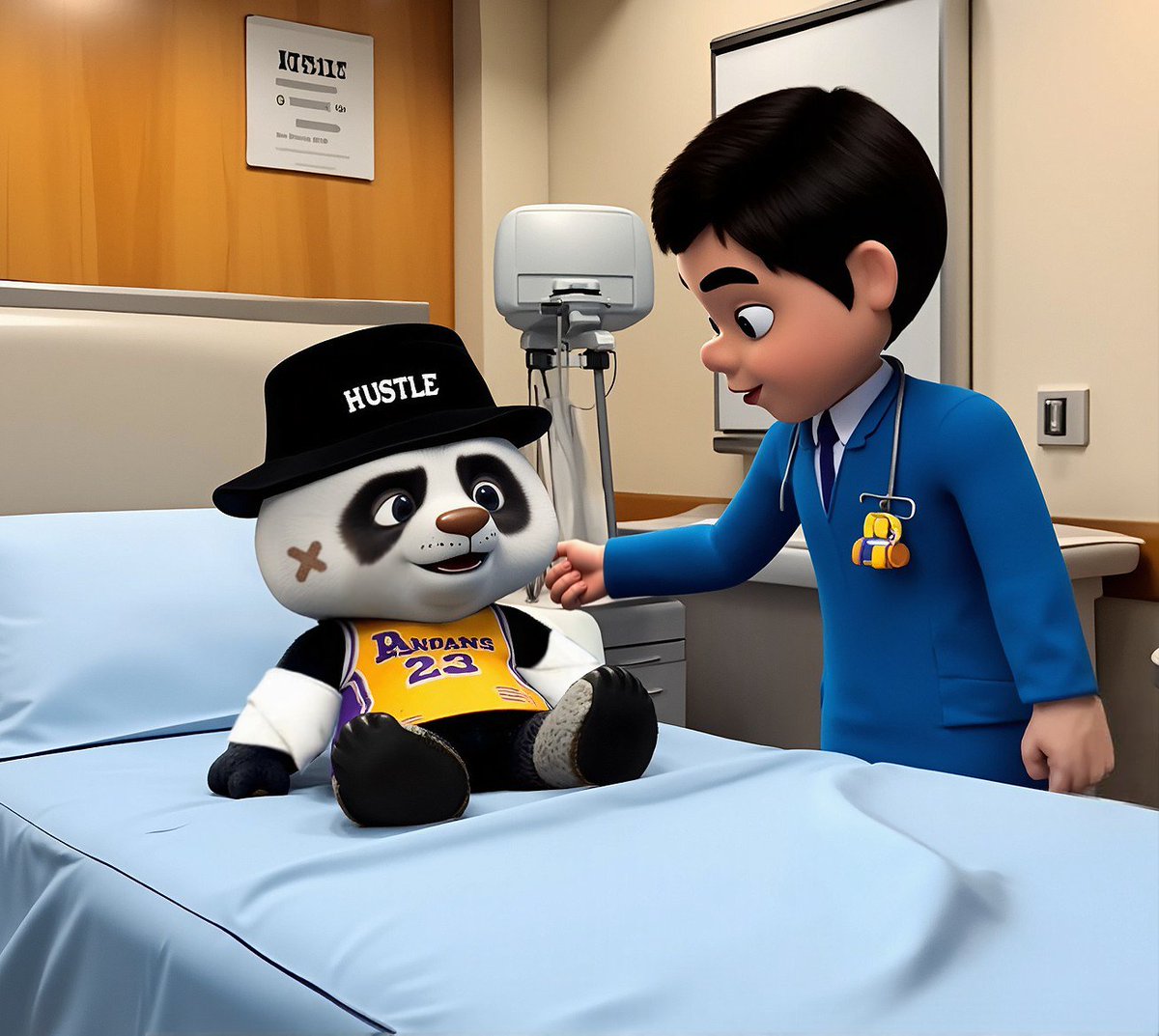 Pandana_fun's tweet photo. Beaten by bears. Survived. Coming back stronger https://t.co/GZQBfOpt7i