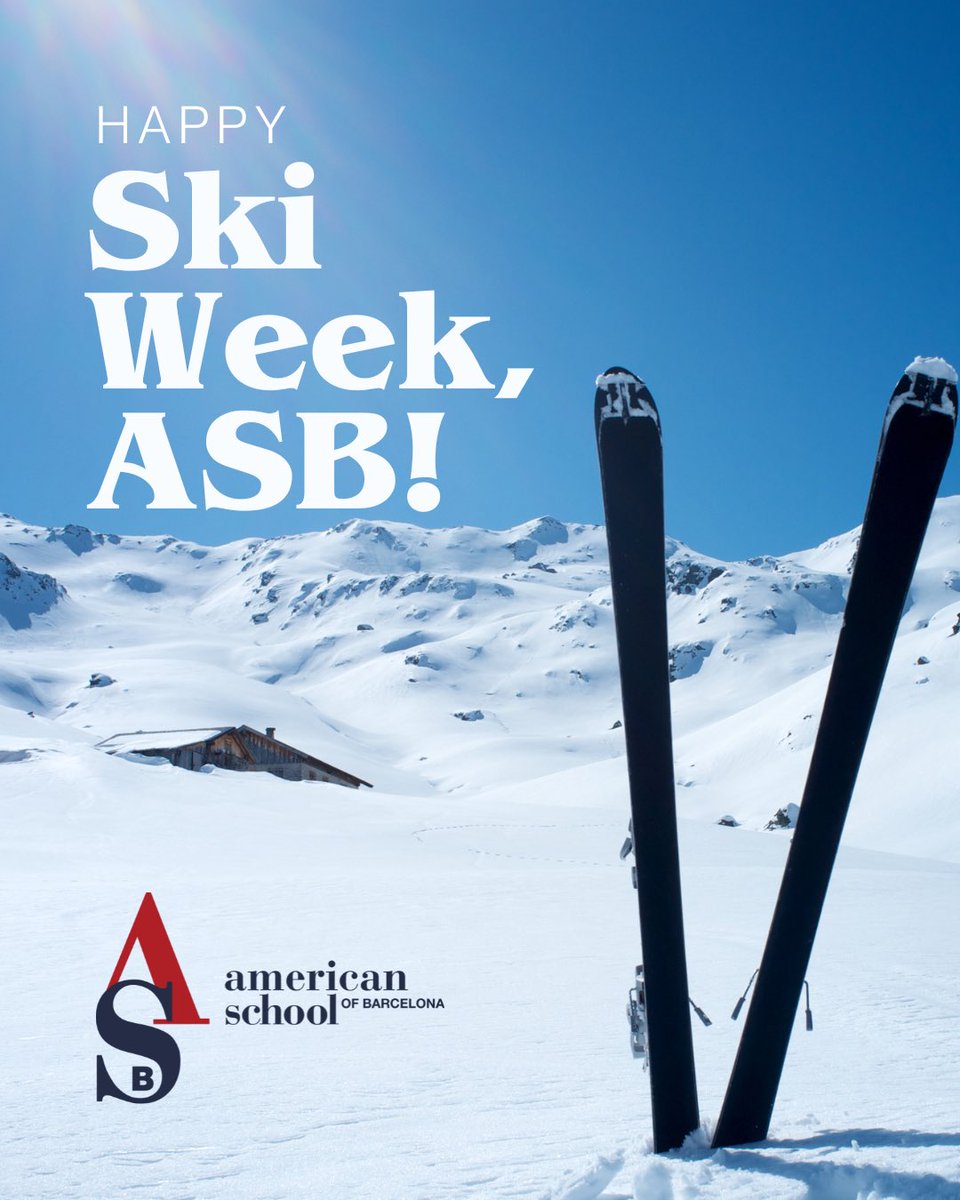 Wishing our entire ASB community a wonderful Ski Week! Enjoy the break and see you back on Monday, February 24. ⛷️❄️