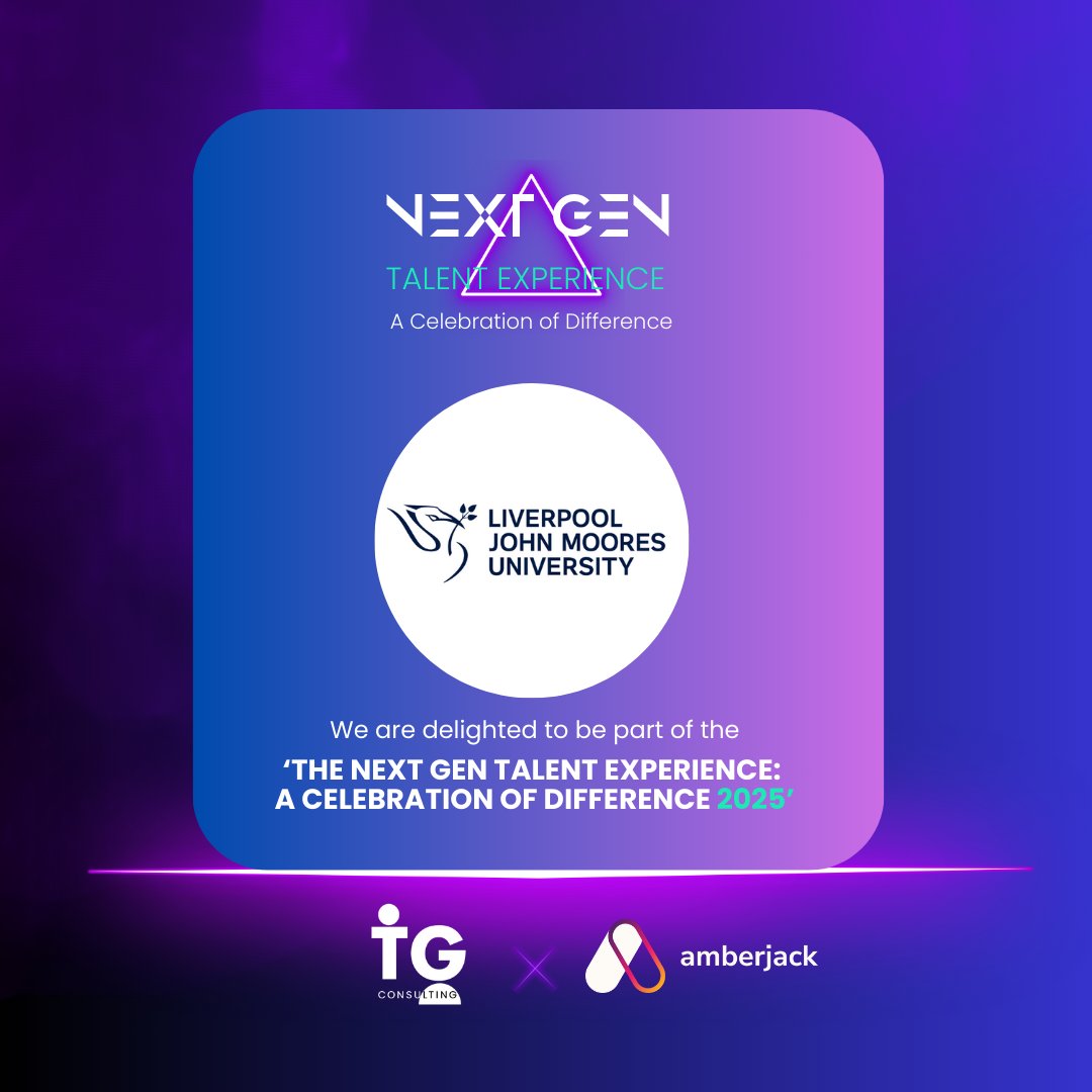 We’re delighted to be partnering with TG Consulting on their Next Gen Talent Experience: A Celebration of Difference 2025.  More details will follow next week on how <a href="/LJMU/">Liverpool John Moores University</a> students from under-represented groups can get involved in this exciting experience #TGNextGen