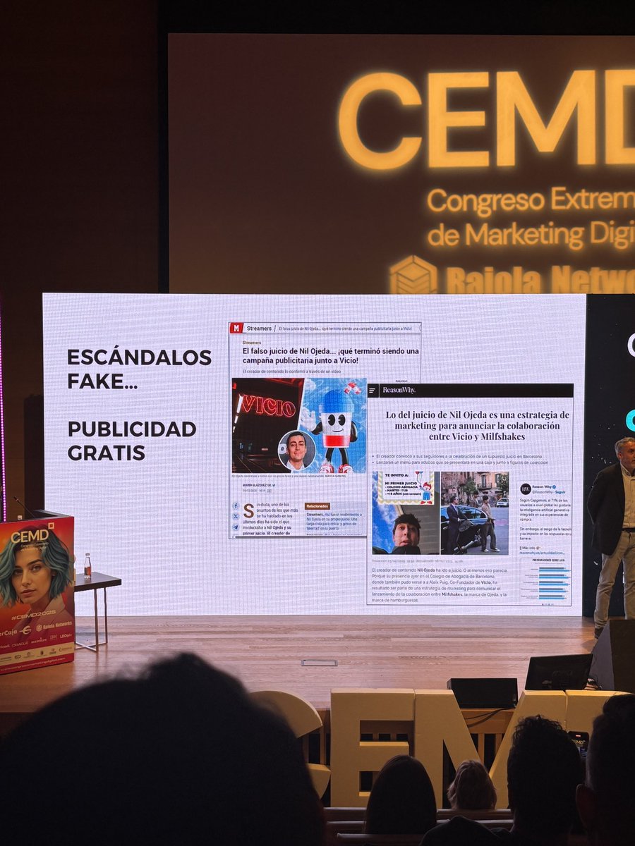 Muy interesante la ponencia de Carlos Fernández de <a href="/iberdrola/">Iberdrola</a> en <a href="/CEMKTD/">Congreso Extremeño de Marketing Digital⚡️CEMD2024</a> sobre redes sociales, Tik Tok y LinkedIn #CEMD2025