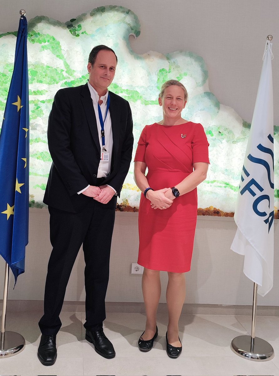 No hay mejor forma de cerrar la semana que visitando a la directora de la <a href="/EFCA_EU/">European Fisheries Control Agency</a> <a href="/susan_steele_/">Susan Steele</a> con la que siempre es un placer charlar sobre el futuro de un sector tan importante como el pesquero. Gracias por vuestra hospitalidad!