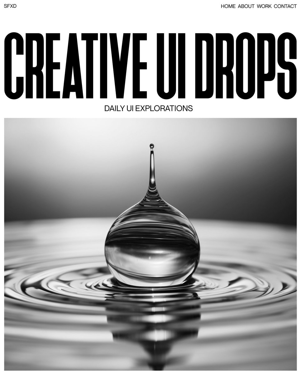 realsamakindele's tweet image. Introducing #CreativeUIDrops 🚀 A daily UI/UX exploration pushing creative boundaries. Fresh, bold, and inspiring—one drop at a time. Stay tuned! 🔥 #DailyUIDesign #UIDesign #DesignInspiration”