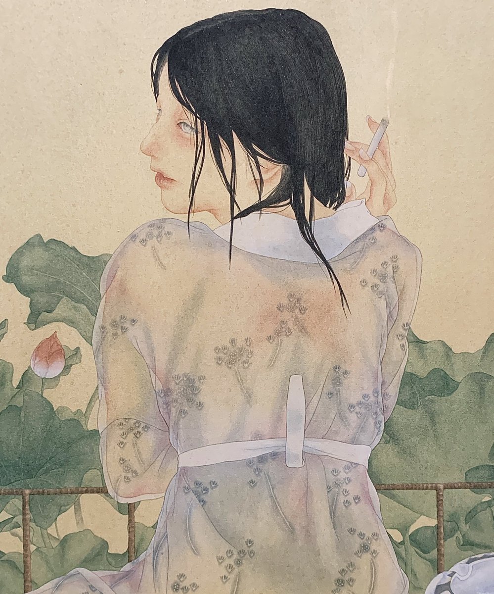 真作 田中仁士 油彩 「夢幻華」 国際美術会会員 モネに私淑、水