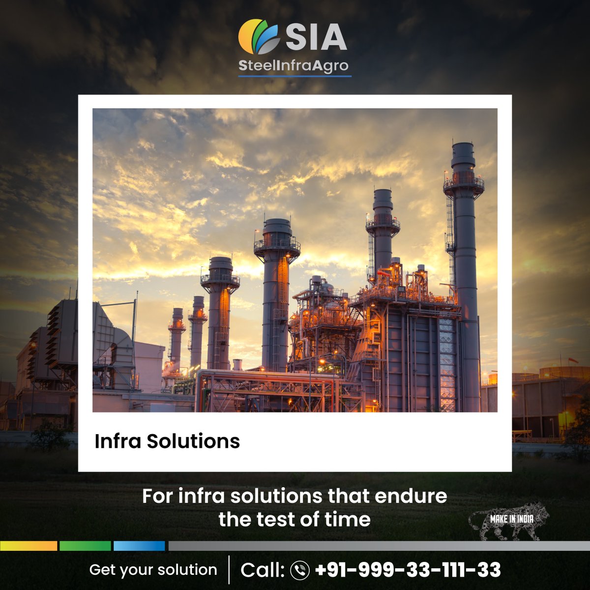 SteelInfraAgro's tweet image. Building the future with cutting-edge infrastructure solutions! Trust in quality, durability, and innovation.  

#InfraSolutions #SteelInfraAgro #BuildToLast #EngineeringExcellence #FutureReady