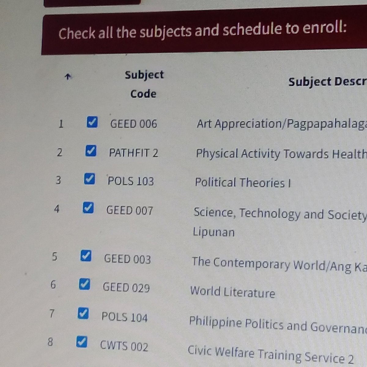enrollment tapos next week may pasok na AAAAA🥲