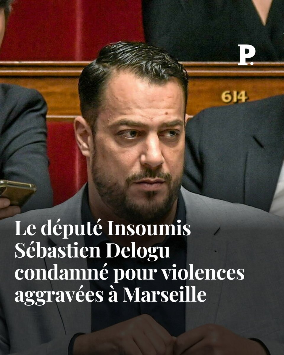 LePoint's tweet image. L’élu des Bouches-du-Rhône a été reconnu coupable d’avoir donné des coups de pied au proviseur adjoint et à la CPE d’un lycée, en mars 2023 ➡️ l.lepoint.fr/4DG

Par @gr1dorge