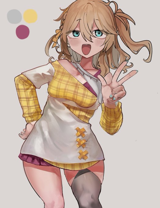 つむぎちゃんの新衣装 