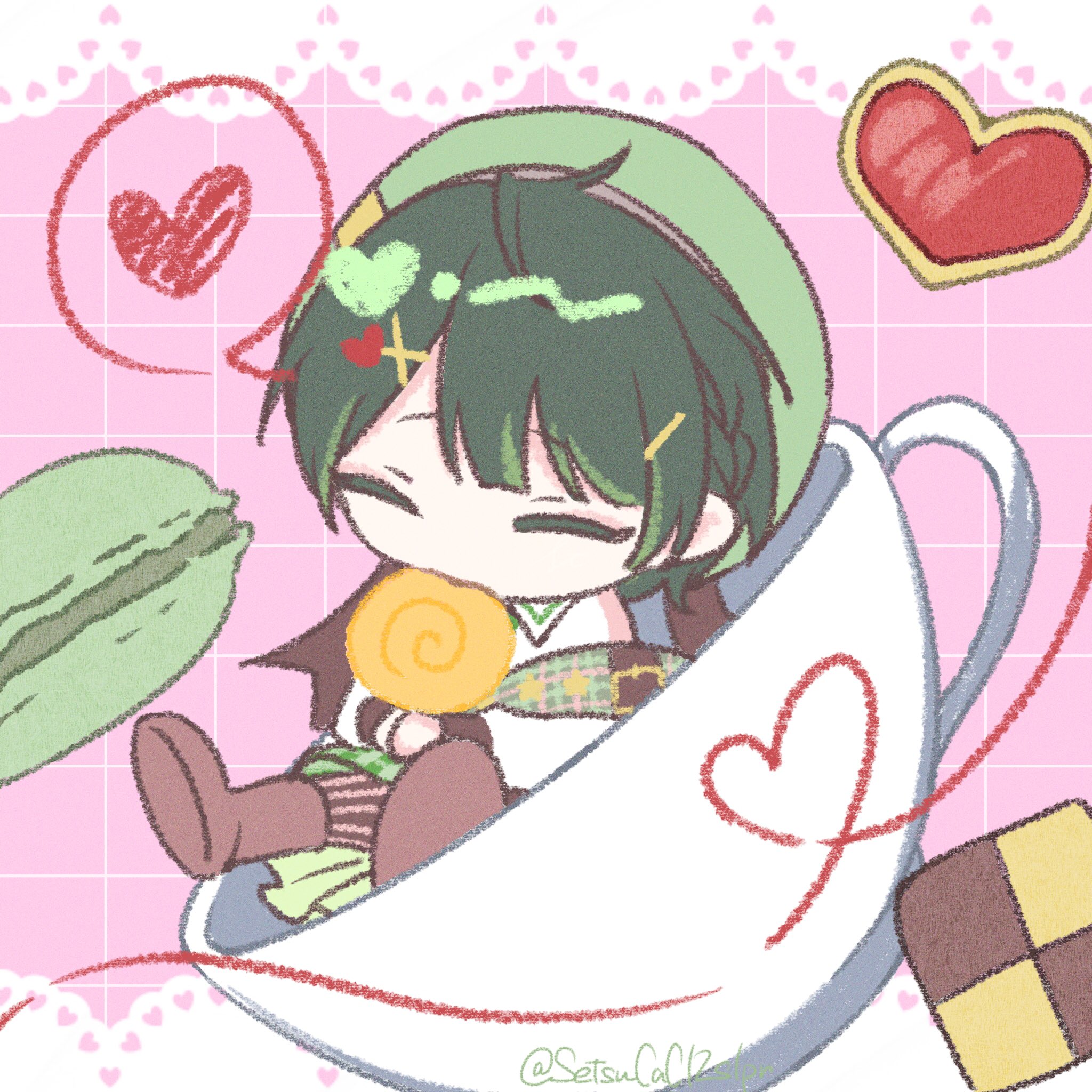 せつ🍭💚 on X:  