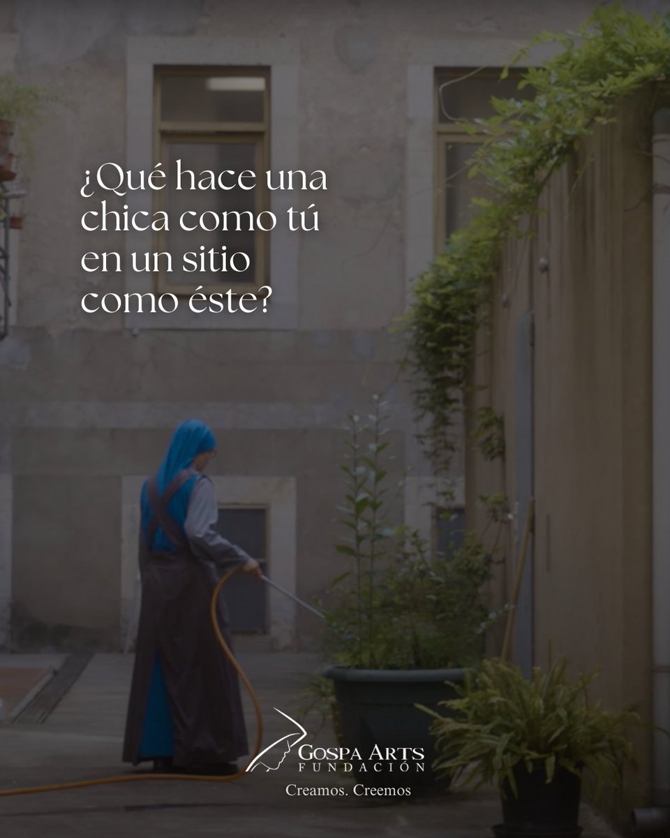 Un 22 de agosto de 2014, a las 15:00, Marta González Cambronero entraba al Monasterio Benedictino Santa Cruz de Sahagún (León). Más de diez años… ¿encerrada? No lo parece.

Conoce más aquí: gospaarts.org/unachicacomotu/

#vidareligiosa #monjas #vocacion