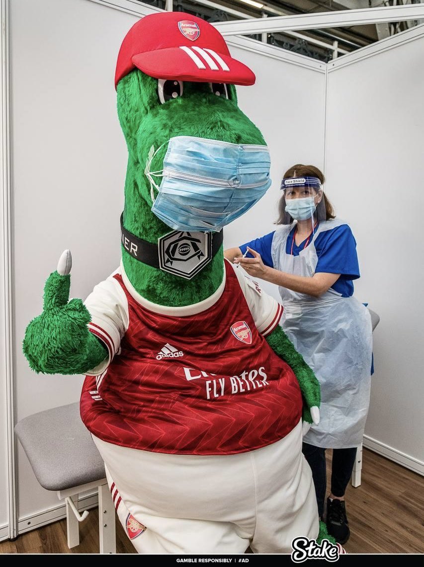 Medical complete. Time to start him upfront 🦖