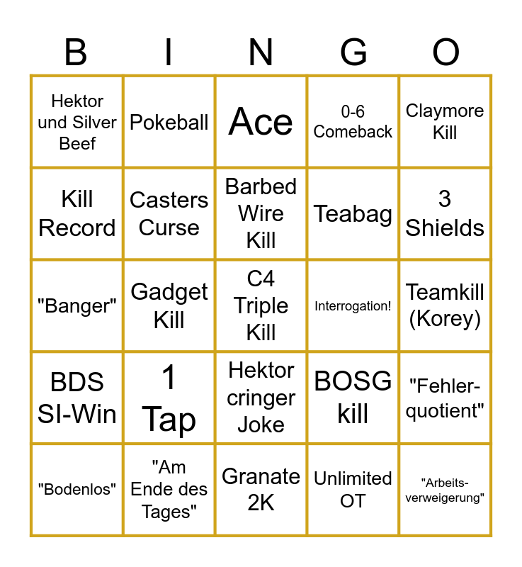 Wie im <a href="/OverTimePodcst/">OVERTIME Podcast</a> versprochen: Das Bingo-Spiel passend für das <a href="/R6esportsDE/">Rainbow Six Esports DE 🇩🇪</a>  #SixInvitational25 für euch zum mitmachen! Schauen wir mal ob wir alle Felder gefüllt bekommen!