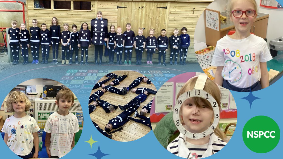 In support of <a href="/NSPCC/">NSPCC</a>, our pupils participated in Number Day, celebrating everything related to math while raising money! 🙌

The children showcased their incredibly imaginative outfits and participated in math focused activities! 🎉