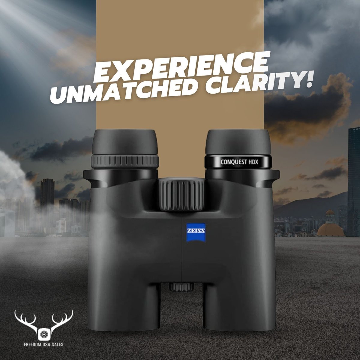 FreedomUSA_com's tweet photo. See the world with precision through the Zeiss Conquest HDX Binoculars, designed for serious adventurers and wildlife enthusiasts. 🌲👀
.
#Zeiss #ConquestHDX #Binoculars #WildlifeViewing #Optics #NaturePhotography #ExploreNature #AdventureGear https://t.co/EdWZzlAqeQ