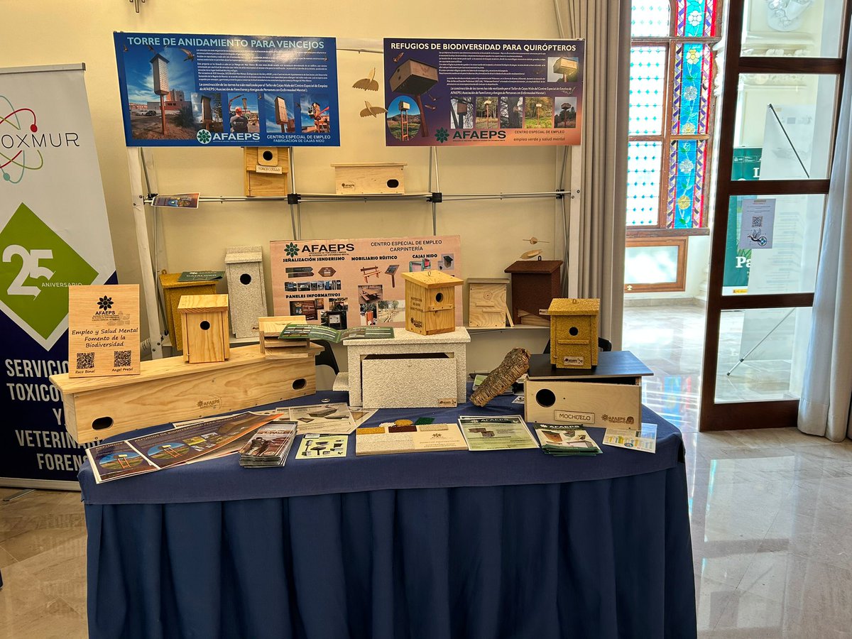 El Centro Especial de Empleo de AFAEPS, presente en el XXVI Congreso Español de Ornitología, donde se ha dado a conocer nuestro amplio catálogo de cajas nido y refugios de biodiversidad.

Por un fin social

#26ceo #universidadvalencia #seobirdlife #salumental