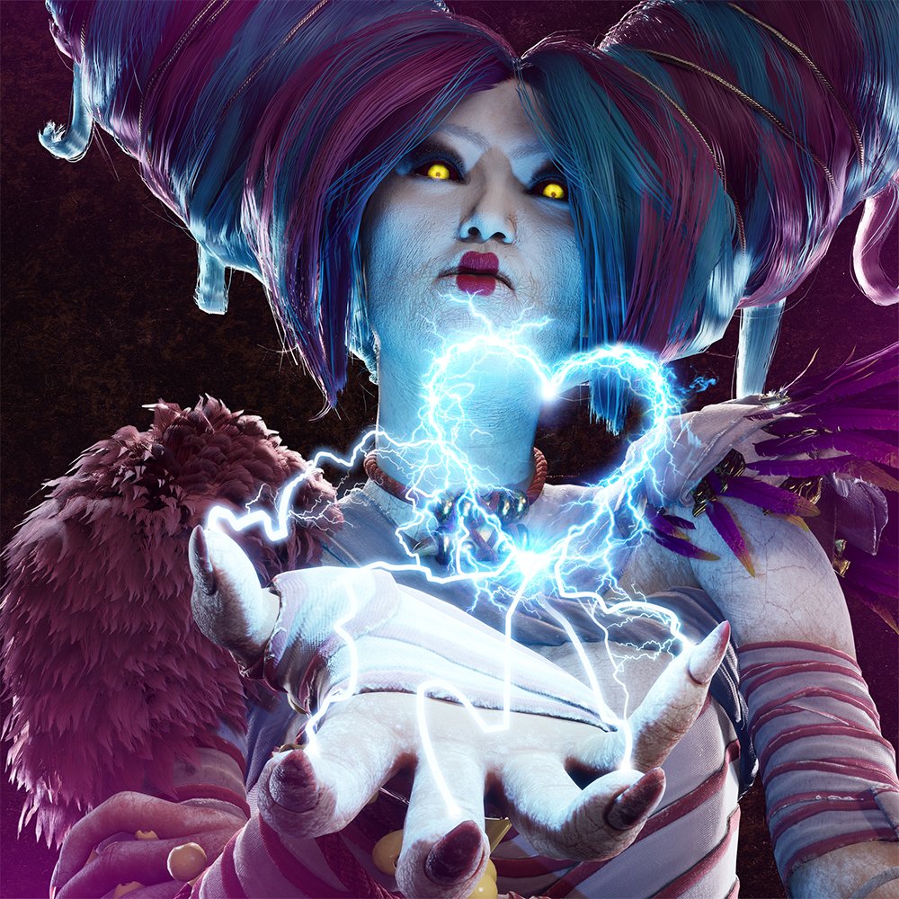 Roses are red, violets are blue, Motoko made this heart… and now it's shocking you!

Happy Valentine's Day, you sassy demons! May your love life be more successful than Wang’s attempts at staying out of trouble.