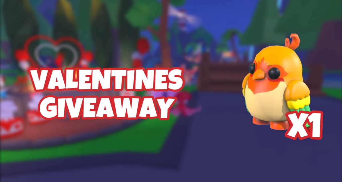VALENTINES GIVEAWAY ❤️

RULES: LIKE, COMMENT, FOLLOW, AND RETWEET 

PRIZES:

X1 LOVEBIRD

GOOD-LUCK! ✨
