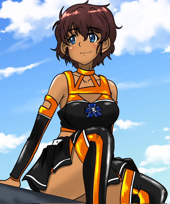 #バレンタインだから褐色肌貼ろうぜスズキは天使やで 
