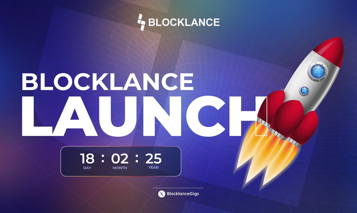 Blocklance (@blocklancegigs) on Twitter photo IT’S TIME! 🚀
The wait is finally over! After careful consideration and market analysis, we’re thrilled to announce that $BLK is launching next Tuesday, February 18, 2025! through <a href="/sntrincubator/">Sentinel Incubator</a>
🌍 Borderless Freelancing
💸 Low Fees
🔒 Data Privacy
⚡ Powered by Blockchain
✅ IT’S TIME! 🚀
The wait is finally over! After careful consideration and market analysis, we’re thrilled to announce that $BLK is launching next Tuesday, February 18, 2025! through <a href="/sntrincubator/">Sentinel Incubator</a>
🌍 Borderless Freelancing
💸 Low Fees
🔒 Data Privacy
⚡ Powered by Blockchain
✅