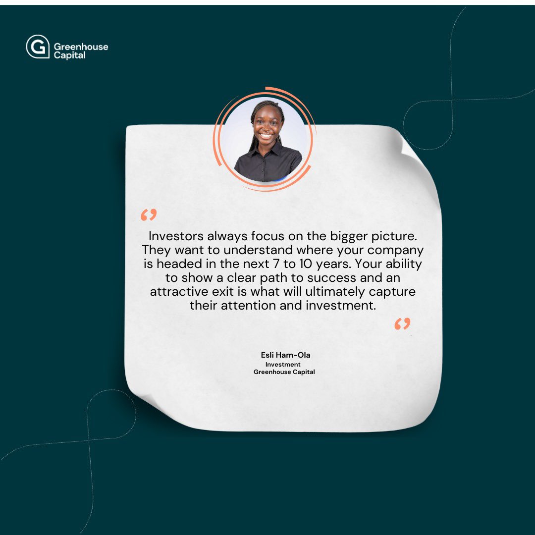 Every great company starts with a vision, but securing investment requires more than just ambition ✍️

#GreenhouseCapital #Startup #FundraisingStrategy #InvestorMindset