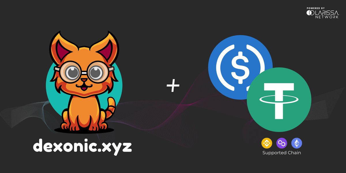 🚀 Larissa Ecosystem Update! 🚀

1️⃣ Android Wallet Update:
✅ USDT &amp; USDC added
✅ USDT &amp; USDC bridge live
📱 iOS update under Apple review—coming soon!

2️⃣ LRS/USDT Pair Now Live on Dexonic!
🔥 Trade now on Dexonic.xyz &amp; earn fees by adding liquidity!

3️⃣ USDC
