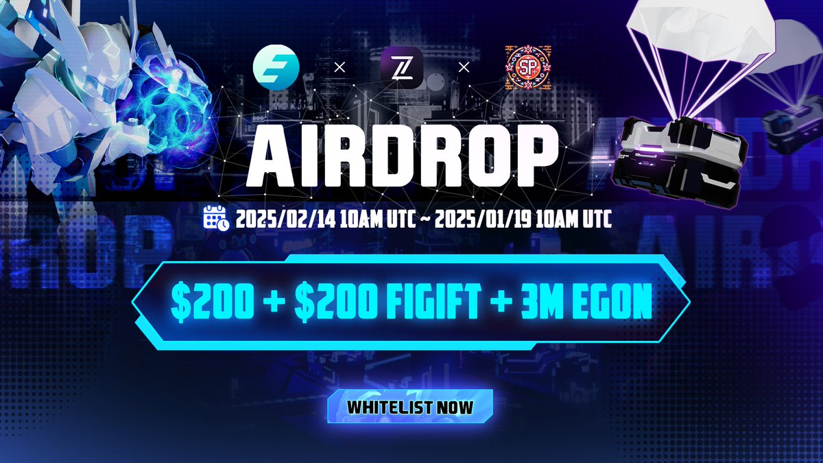 🔥ERAGON, <a href="/fizenapp/">Fizen Super App - Pay for Everything With Crypto</a> &amp; <a href="/satori_play/">SatoriPlay</a> are teaming up for an epic Airdrop 🔥

The wait is almost over! Get ready to snatch the prize of $200 + $200 FiGift + 3M EGON.💰

Complete the tasks &amp; get eligible to win
🔘Quest Duration: 10am UTC 2025/02/14 - 10 am UTC 2025/02/19
🔘Venue: