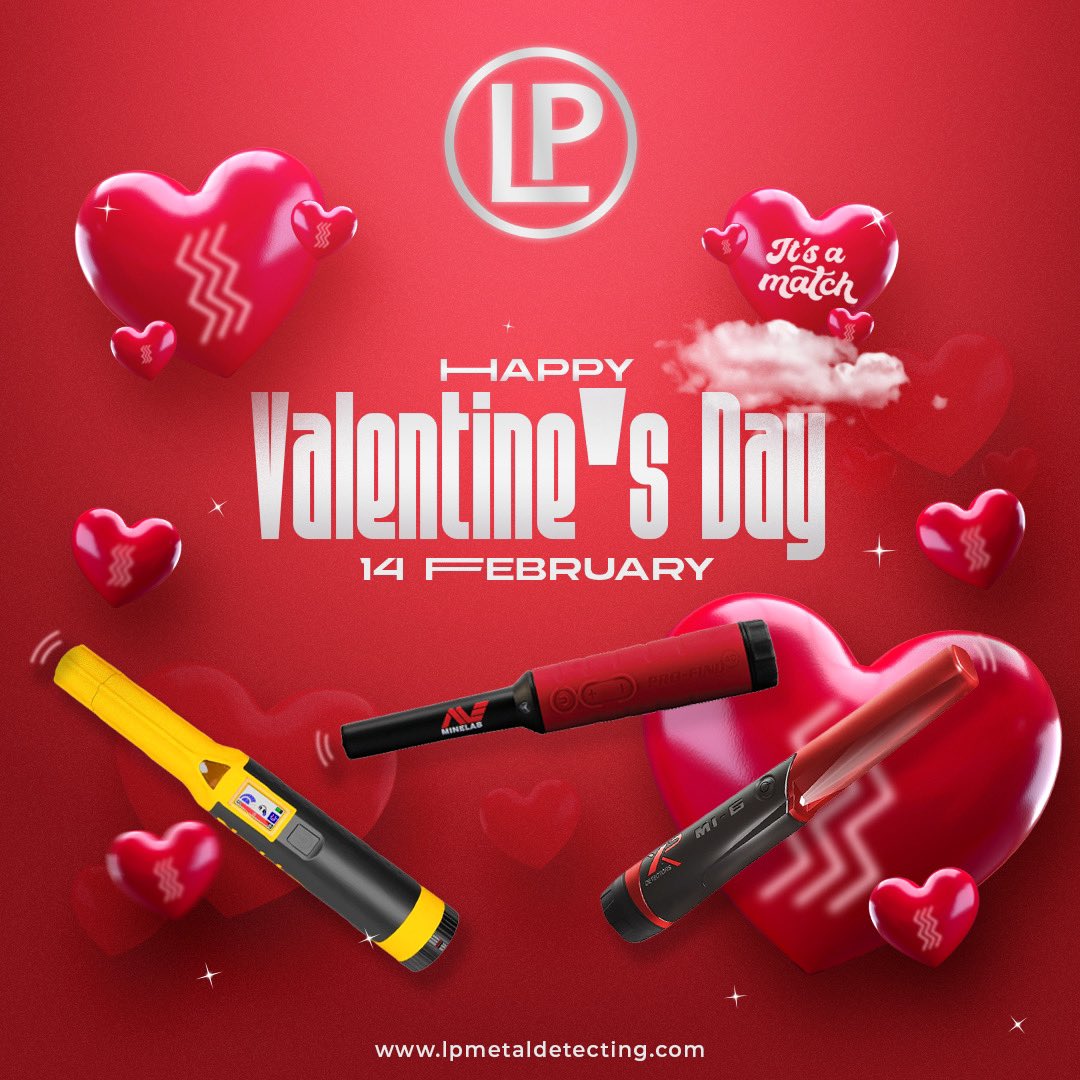 Love is in the air....or ground ♥️

Our metal detecting pinpointers are perfect for finding the spot. Check out our full range of waterproof, vibrating and rechargeable pointers here:

lpmetaldetecting.com/collections/pr…