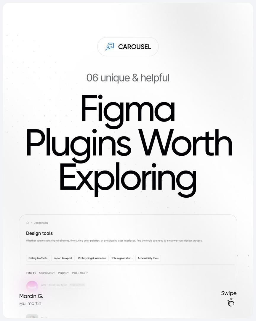 Nelsonyolemi1's tweet image. Whether you&apos;re a Ul/UX designer or just starting out, these plugins will save you hours of work and take your designs to the next level. 

Credit: @uxuimartin 

Retweet &amp;amp; Save For Later