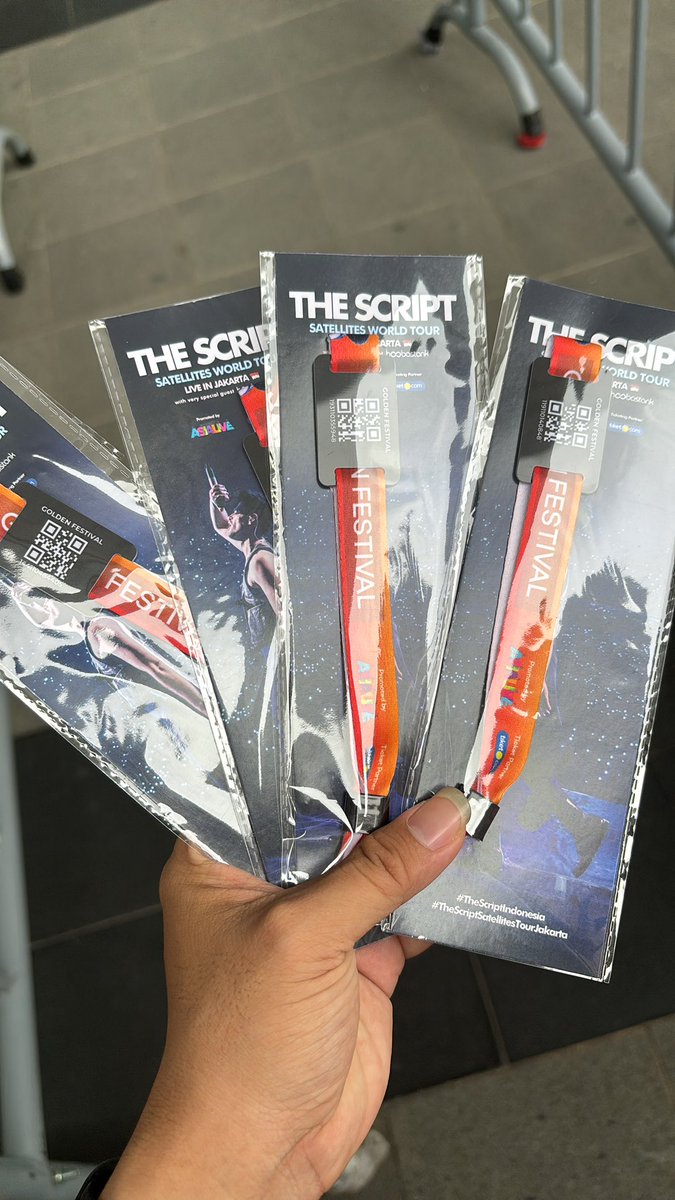 ready tiket golden festival cod ice bsd #thescript