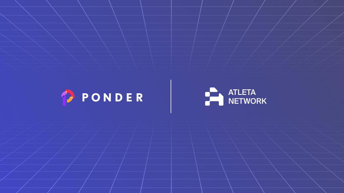 Atleta_Network's tweet photo. 🤝 Partnership Announcement: @Atleta_Network х @Ponder_One!

📊 We’re teaming up with Ponder, the AI-powered comparison engine for all Web3 trends such as Memecoins, RWA/NFT Markets, BRC-20 Markets, Staking, Lending, Yield Farming and more.

Bringing smarter insights to the Web3 space.