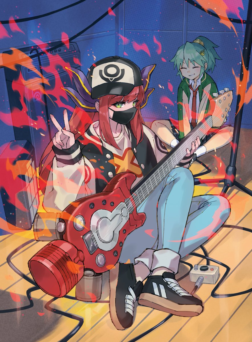 Jack-Potのギタリスト！ 春咲 栄久の紹介です！ CVは橘 美來さん