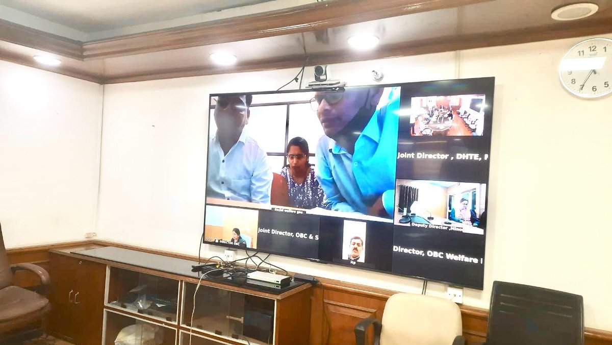 The Ministry of Minority Affairs conducted a meeting with State/UT Social Welfare Departments to assess the coverage of minorities under various social categories. 

#MinorityAffairs #BhagidariSeBhagyoday <a href="/KirenRijiju/">Kiren Rijiju</a> <a href="/GeorgekurianBjp/">George Kurian</a> <a href="/RijijuOffice/">Office of Kiren Rijiju</a> <a href="/PIB_India/">PIB India</a> <a href="/PIBMinAffairs/">PIB M/o Minority Affairs</a>