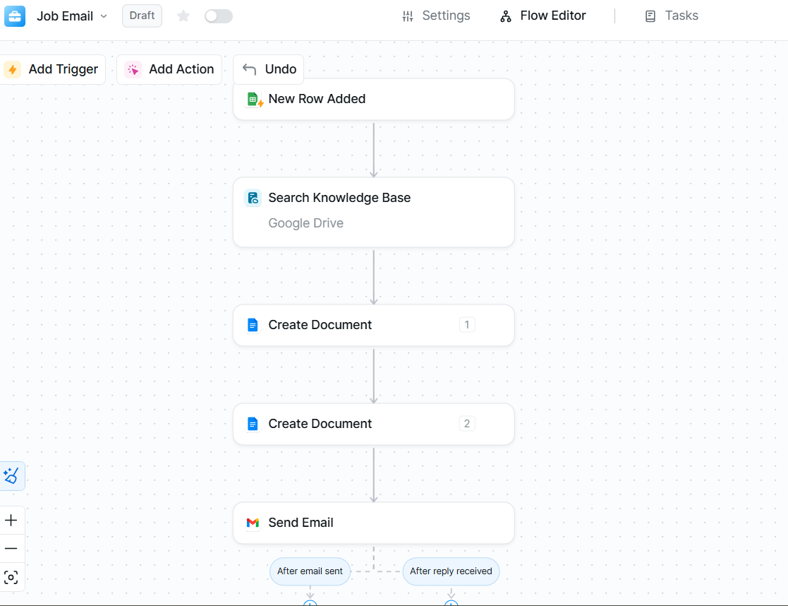 kex_mambo's tweet image. 🤖 Streamlining Success with Lindy Automation! 🤖
Just set up an amazing automation workflow using Lindy, and I'm blown away by how much time and effort it saves! 🕒💼 Check out this screenshot to see the magic in action.
#LindyAutomation #ProductivityHack #WorkflowMagic