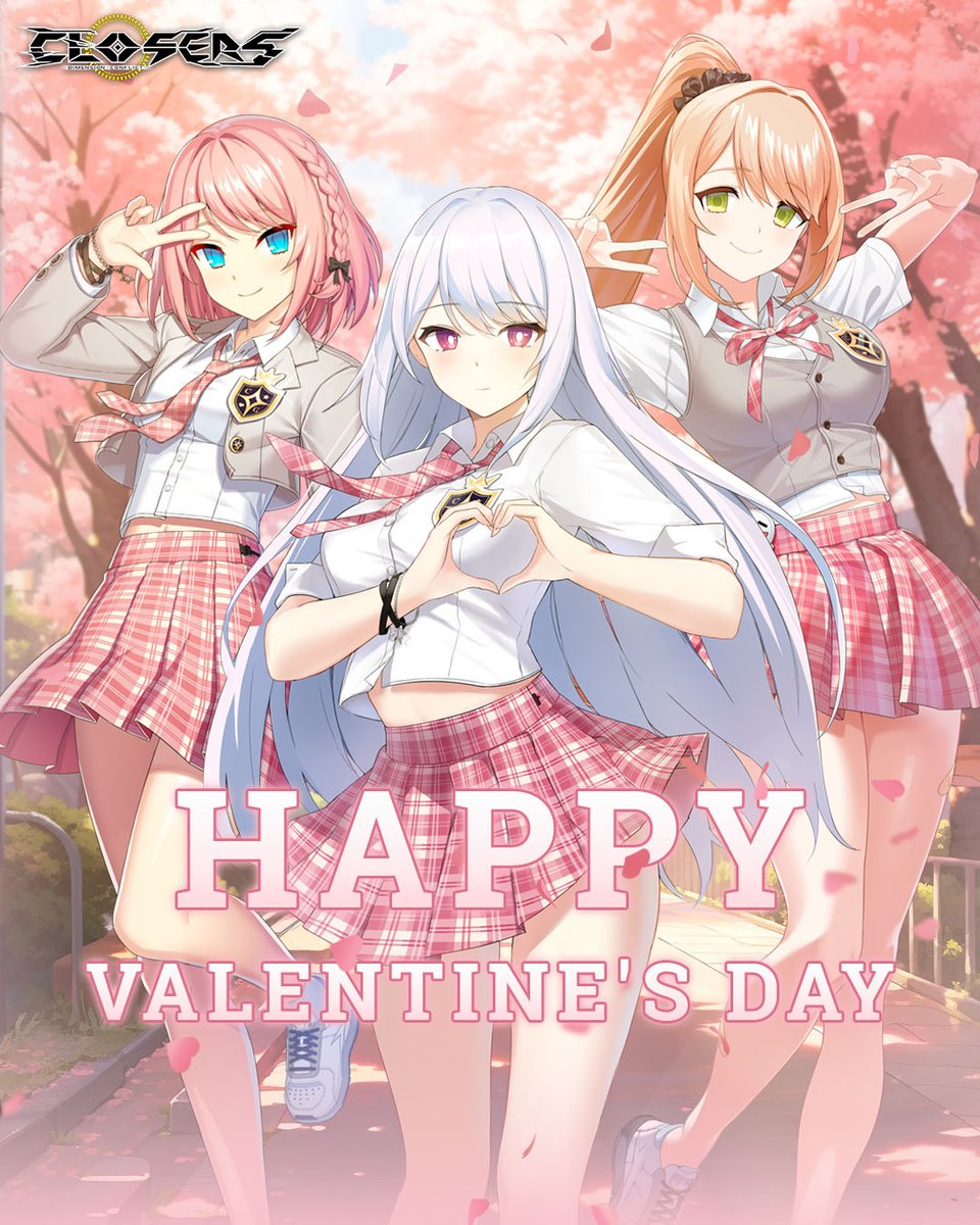 ClosersGame's tweet photo. Happy Valentine's, Agents! ❤️
Celebrate w/ special in-game events! 💌
Sweet Valentine's Event 🐇
https://t.co/Omvocfm1tE
Join Forum Event 💎
https://t.co/DrQ66XFDLX
Plus, enjoy sweet deals! 🍬
https://t.co/7NivrTg9vM
#Valentines #ForumEvent #Closers #ClosersOnline #Naddic https://t.co/OKg2ptY13d