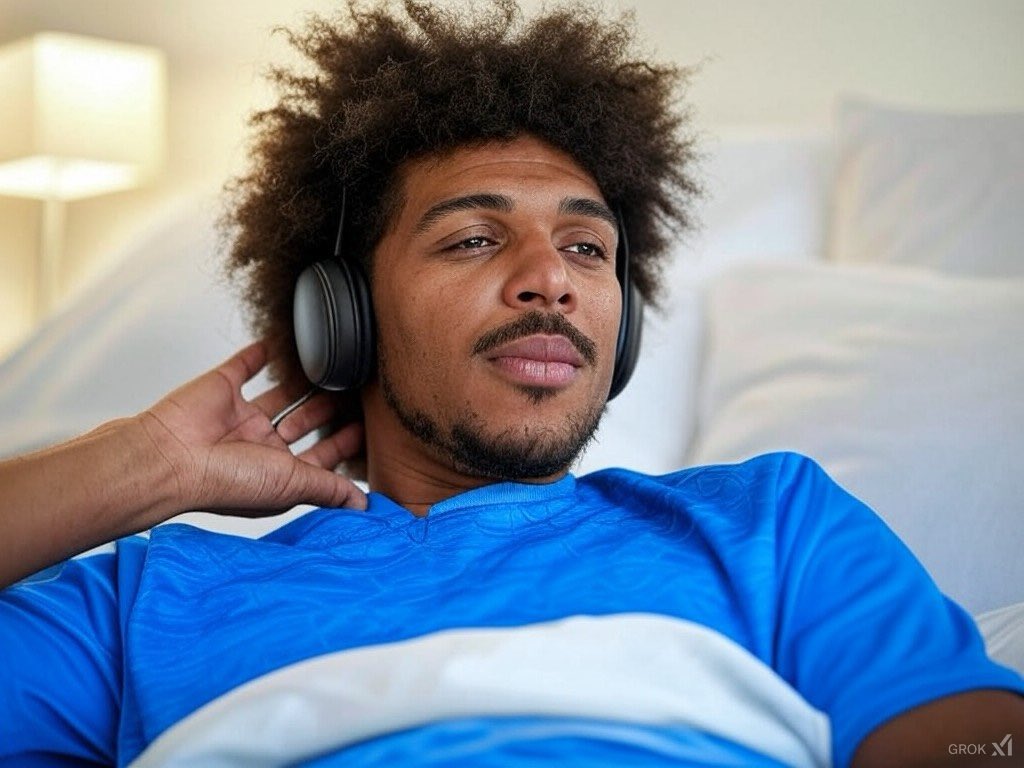SekouylleMarave's tweet photo. 🎧 Ecoute du dernier EP de @DoxxTV au réveil. Grave sympa, j’adore 💪

« Pourquoi rentrer j'suis mieux dehors,
J'les vois roder ils s'réjouissent d'mon malheur »

Quand l’équipe adverse se réjouit de me voir titulaire car ils pensent que j’suis un mauvais buteur 👀 #KeepFighting https://t.co/nWDkey7m5f