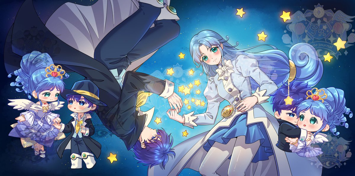 💜La Saint-Valentin💙
Mon cœur était composée en grande partie de toi.
#ふしぎ星のふたご姫