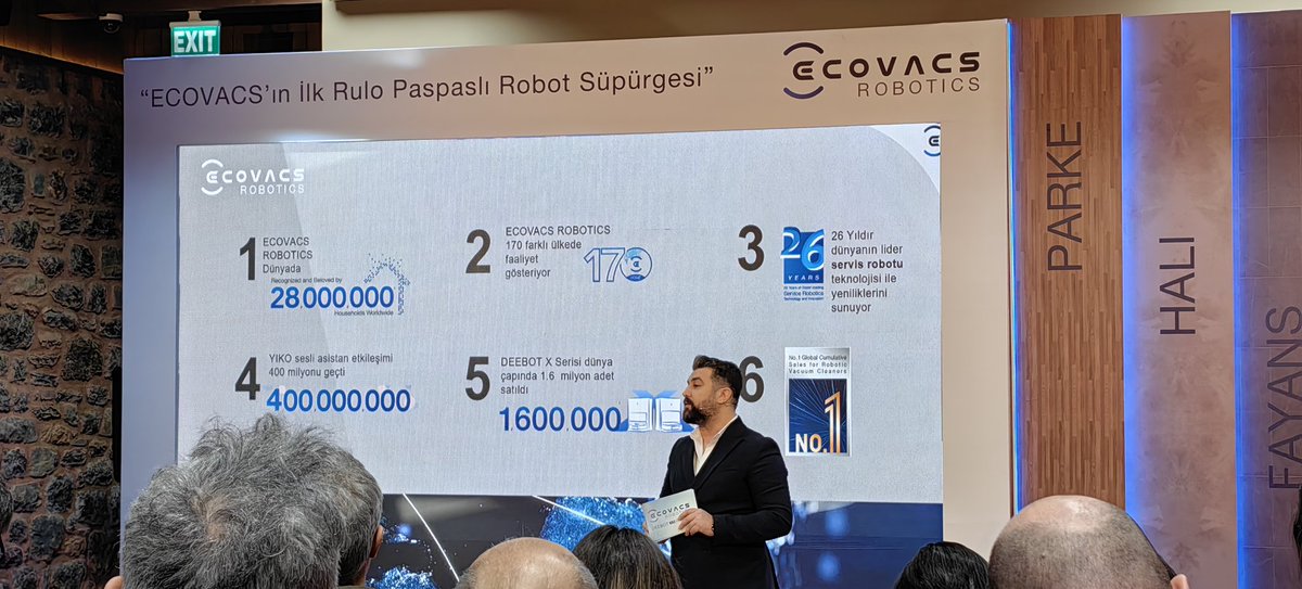 EcevitBIKTIM's tweet image. Ecovacs ilk rulo paspasli robot süpürgesi tanitiyor  Deebot X8 Pro Omni  ozmo roller rulo paspas teknolojisine sahip olmasi ile fark yaratıyor #ecovacs #ecovacsrobotics #robotsüpürge  #süpürge #ozmoroller #deebot
