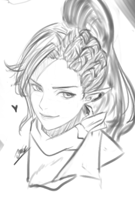 Trishytrashy07's tweet photo. Study #FFXIV #FFXIVART https://t.co/Ew122Jq0Y9