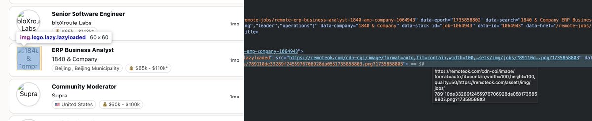joaoaguiam's tweet photo. @levelsio It Seems the image provisioning is failing for some images if you scroll down on the homepage of https://t.co/6PJlw8r7Pp
Love this #SEORoast in public the two of you are doing! Thank you for sharing all this! https://t.co/5ttPyuAefl