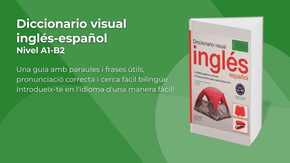 Aprèn #anglès de manera visual amb aquest  📕 de <a href="/pons_idiomas/">PONS IDIOMAS</a>. 
🆕a la #bibupcvilanova!

✅discovery.upc.edu/permalink/34CS…
➕ novetats a: ja.cat/novetats_bibup…